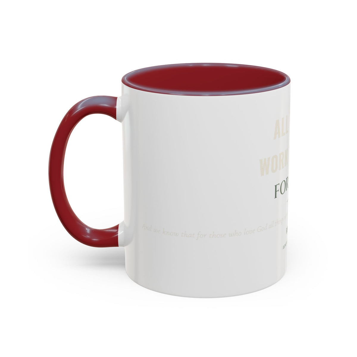 All Things Work Together – Accent Faith Mug