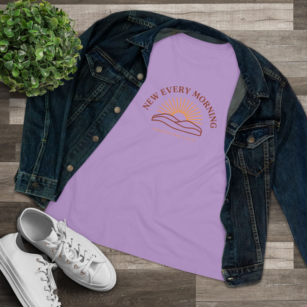 New Every Morning Women's Tee | Lamentations 3:22-23