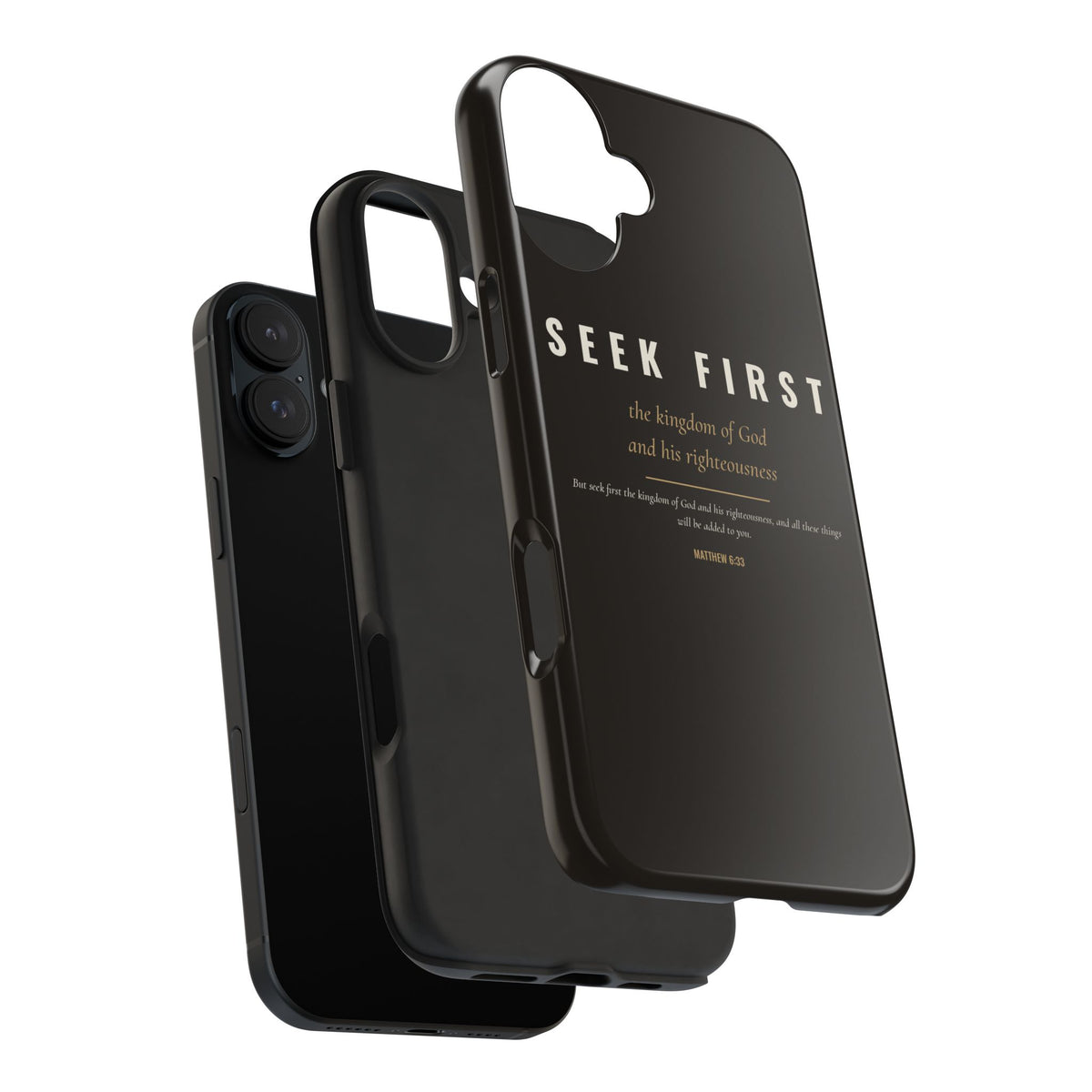 Seek First Phone Case | Matthew 6:33