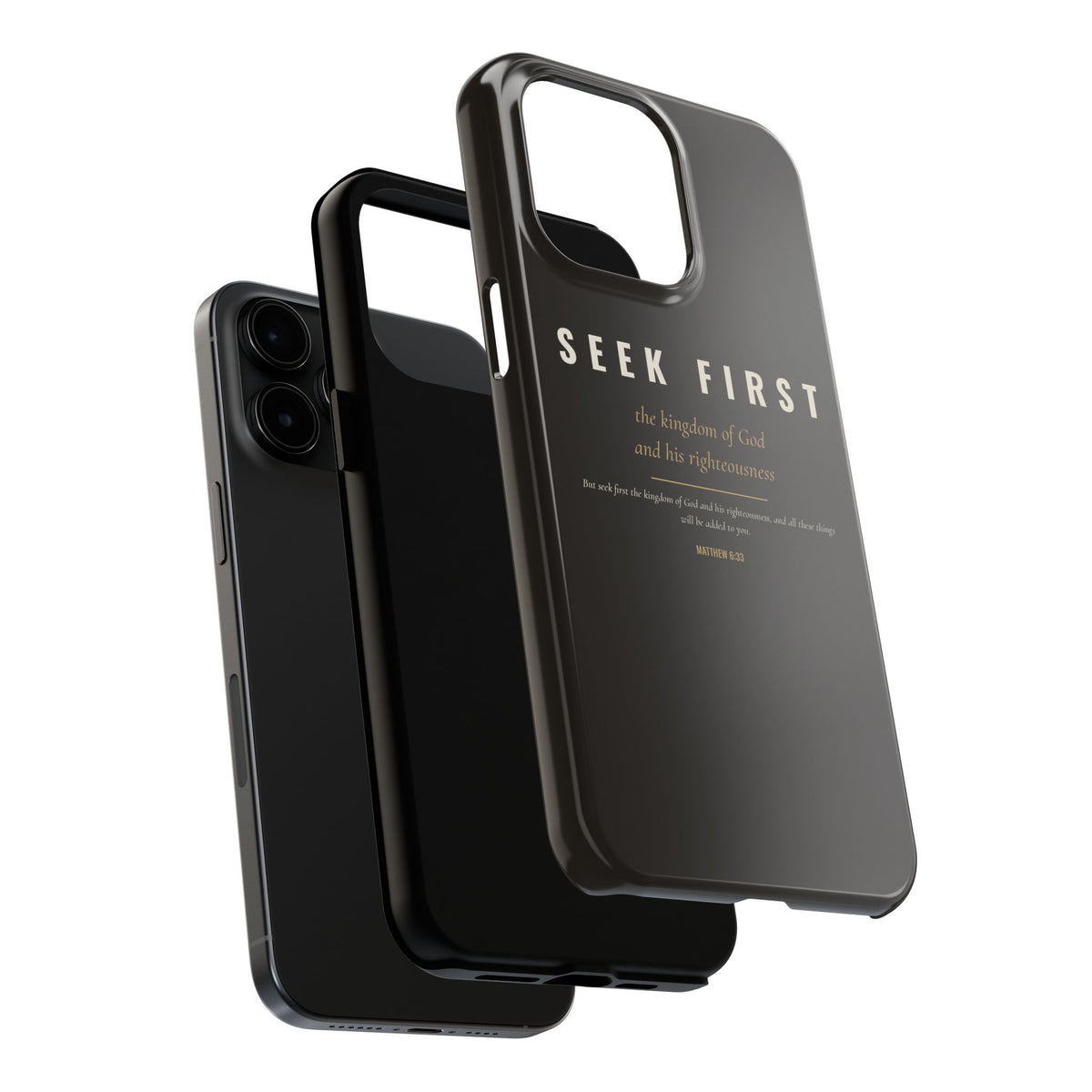 Seek First Phone Case | Matthew 6:33
