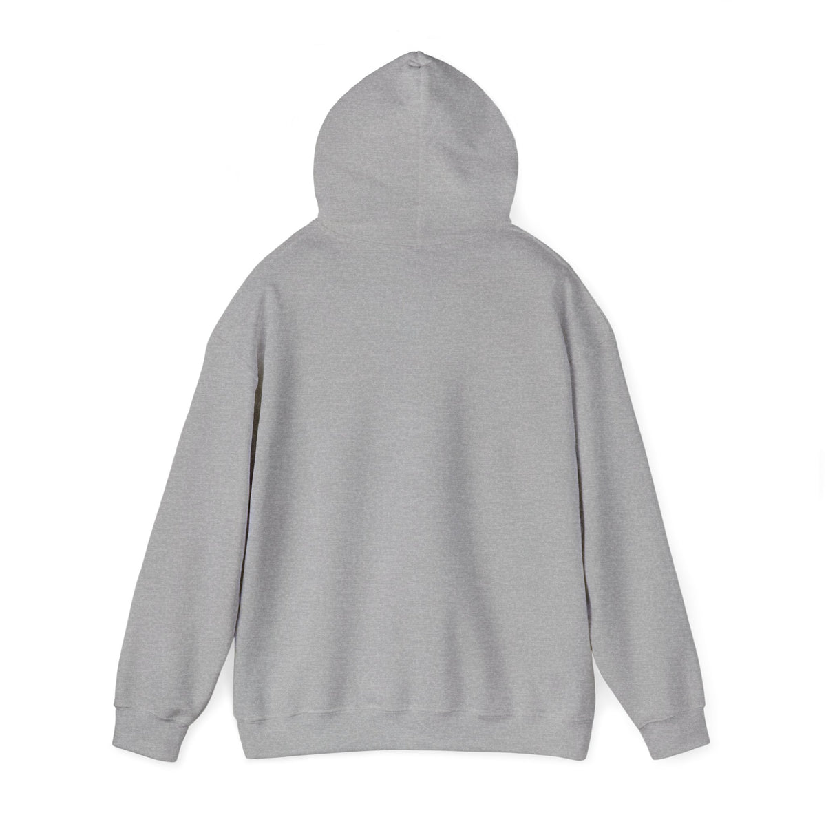 New Every Morning Lamentations 3:22-23 hoodie in sport grey, back angle mockup