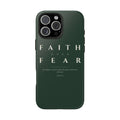 Faith Over Fear Phone Case | 2 Timothy 1:7 — Sage