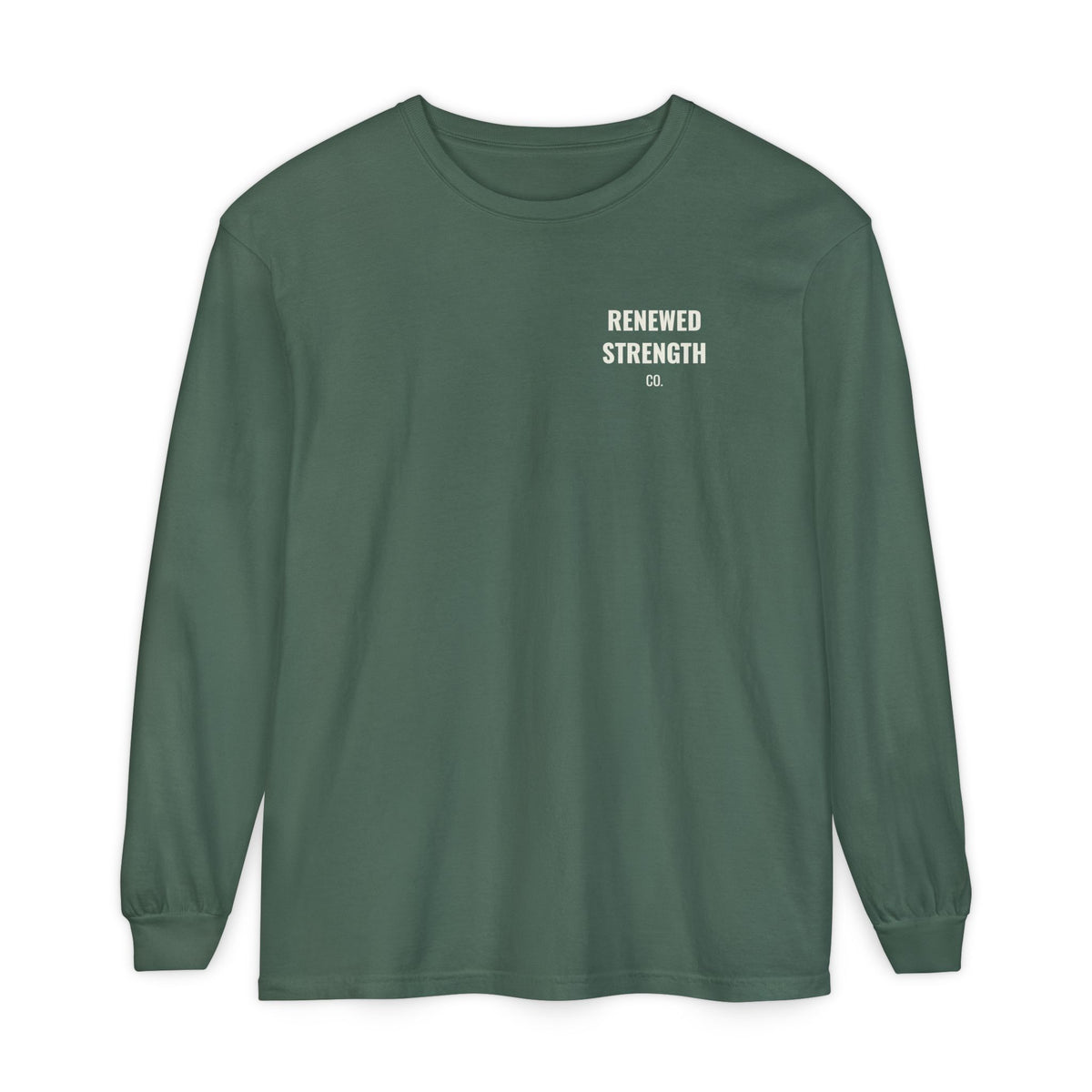 Faith Over Fear Long Sleeve Tee | 2 Timothy 1:7