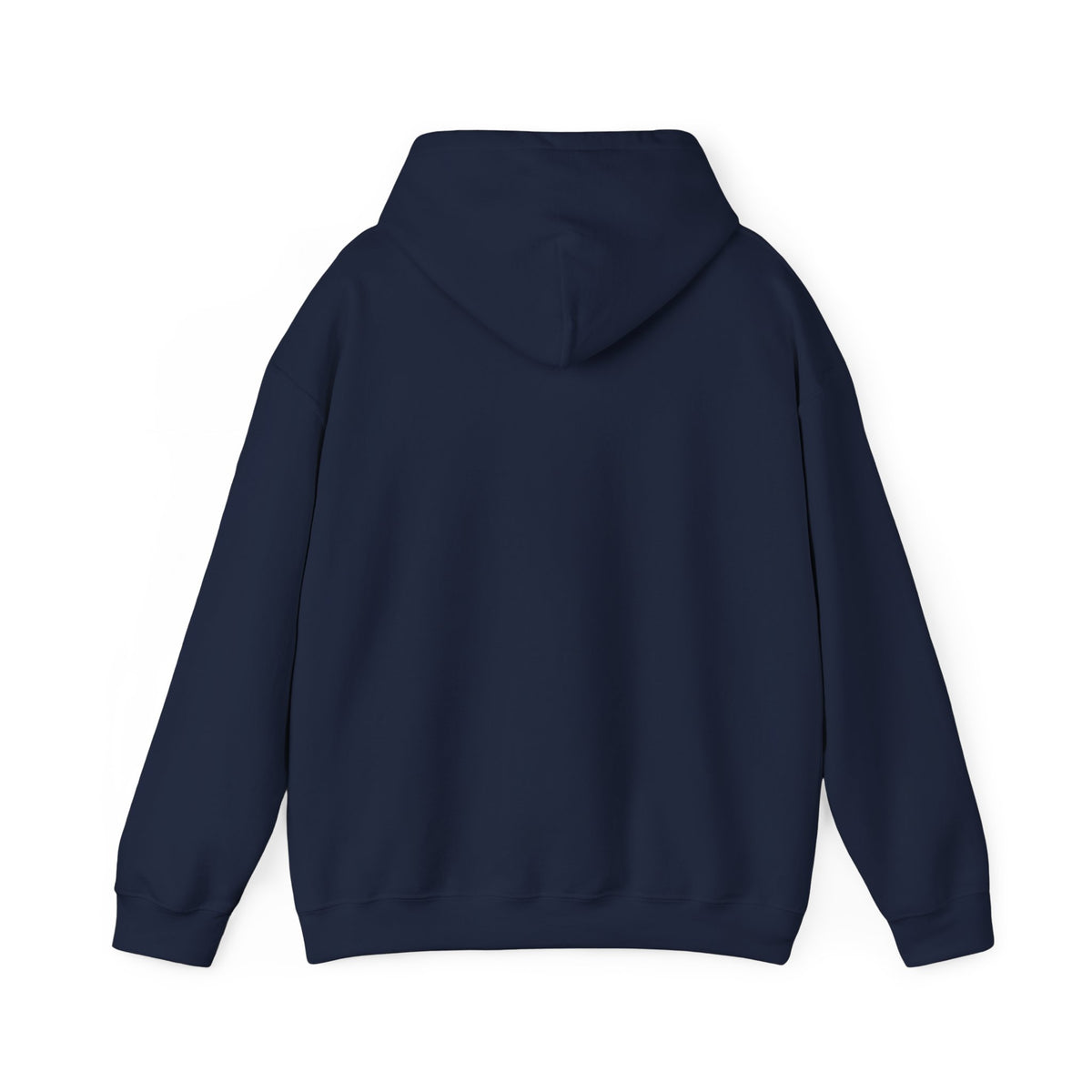 Fearfully & Wonderfully Made Psalm 139:14 hoodie in navy, back mockup