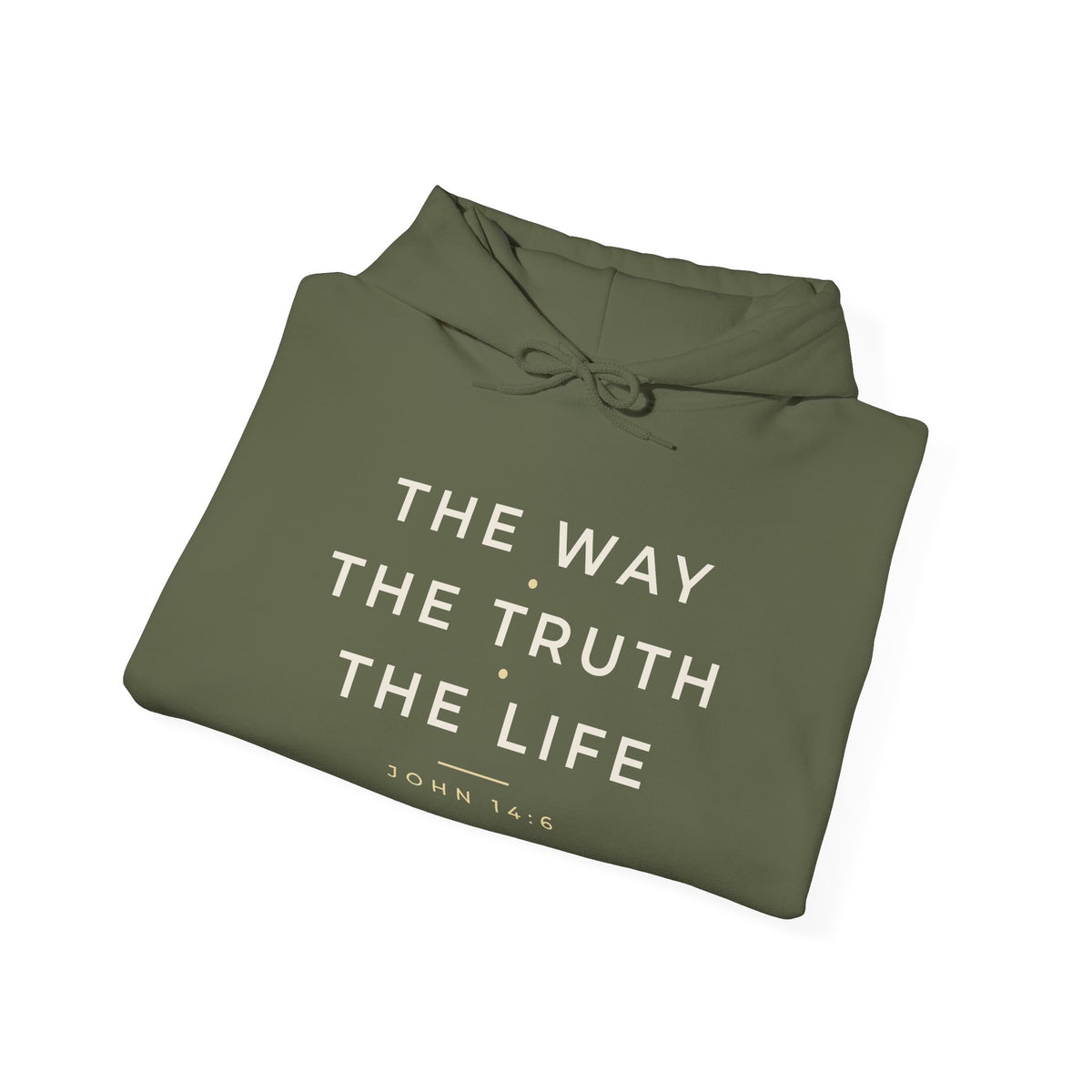 The Way The Truth The Life – John 14:6 Christian Hoodie | Heavy Blend Pullover