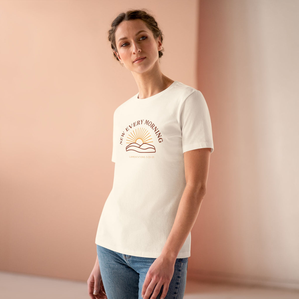 New Every Morning Women's Tee | Lamentations 3:22-23