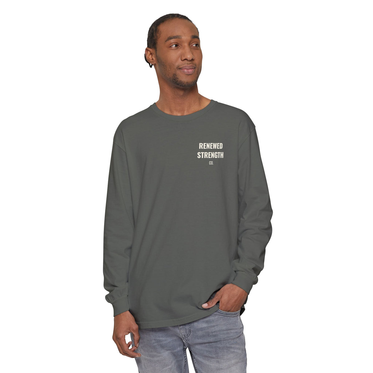 Faith Over Fear Long Sleeve Tee | 2 Timothy 1:7