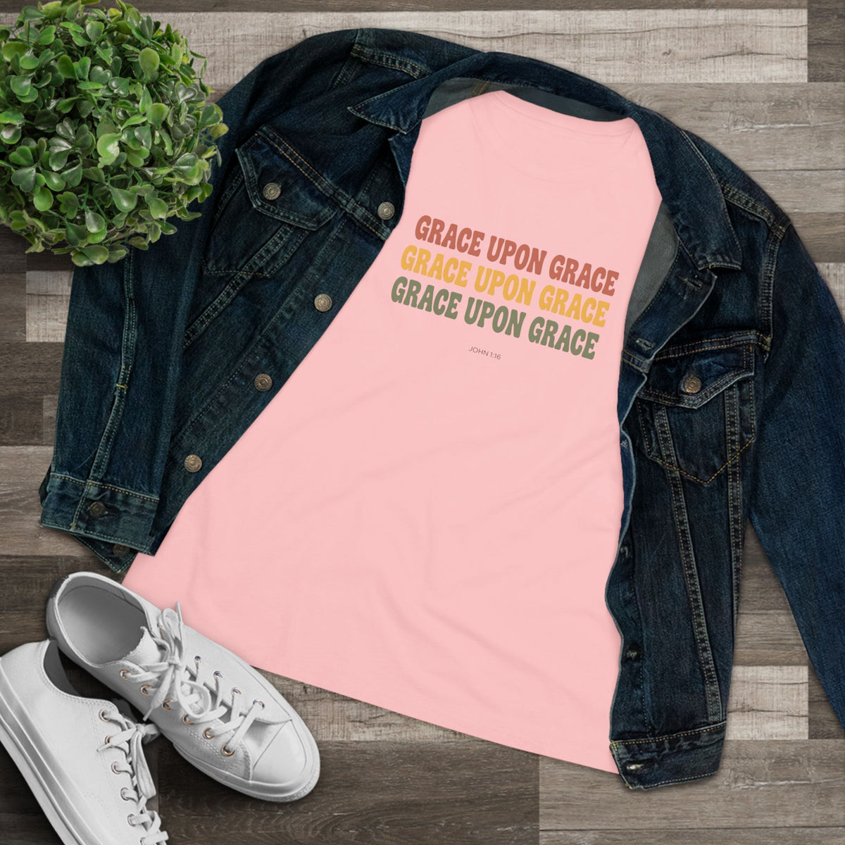 Grace Upon Grace Women's Tee | John 1:16