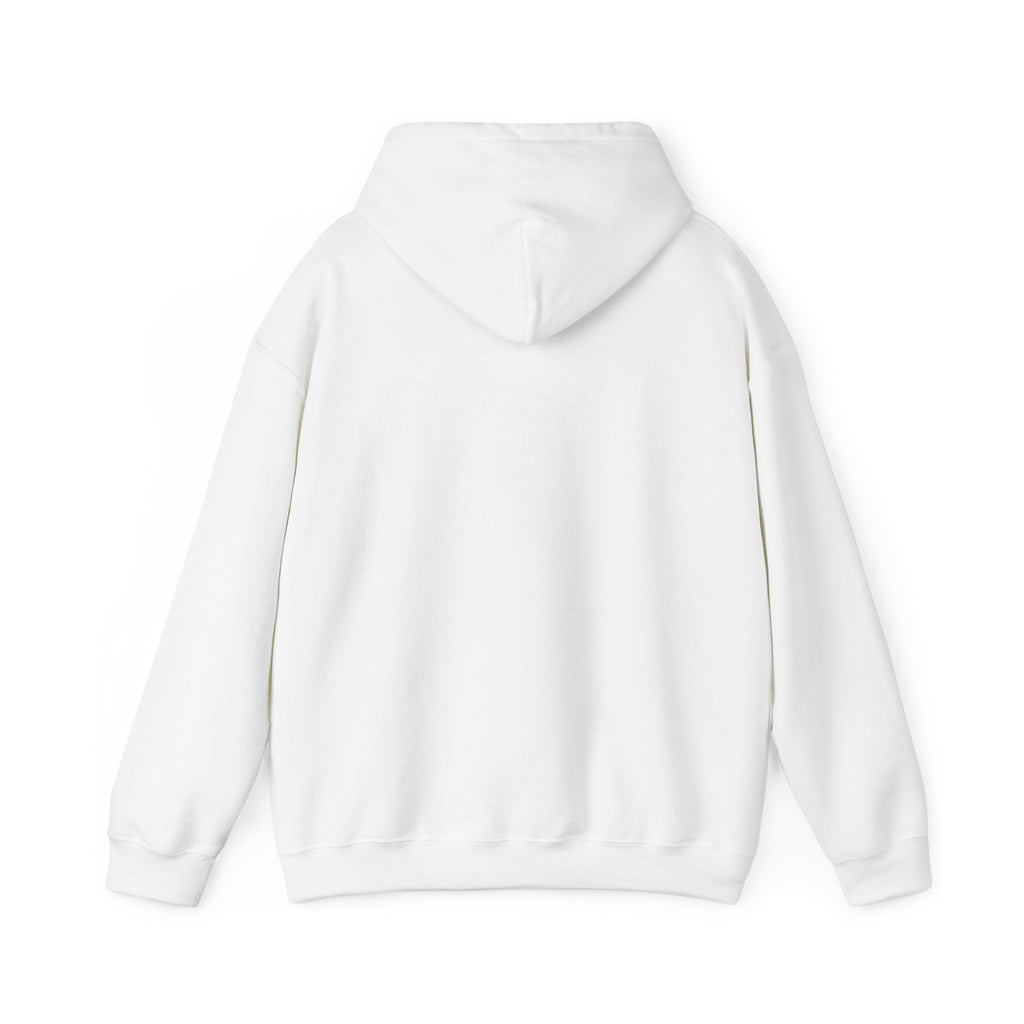 I Am a Christian Christian hoodie in white, back mockup