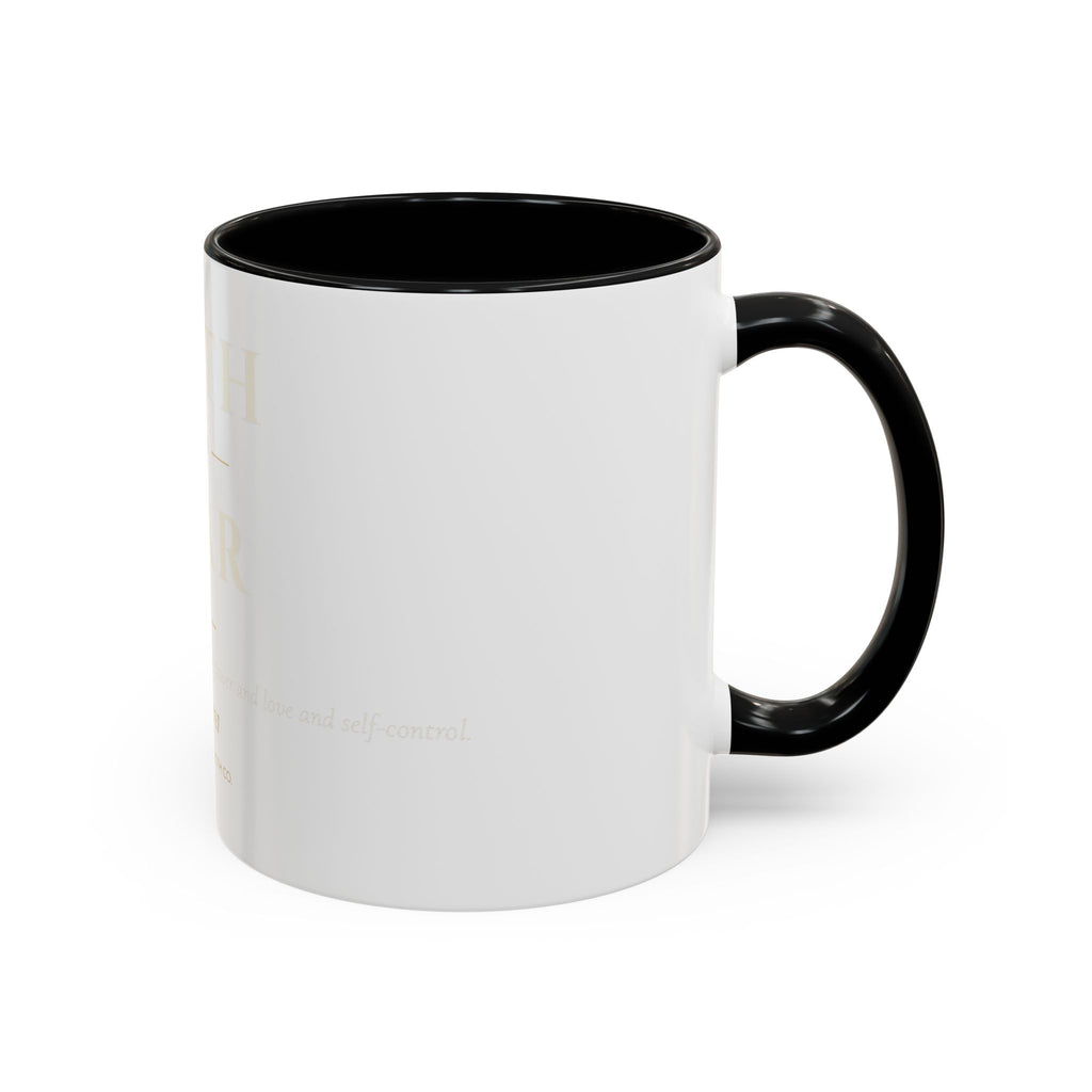 Faith Over Fear – Accent Faith Mug