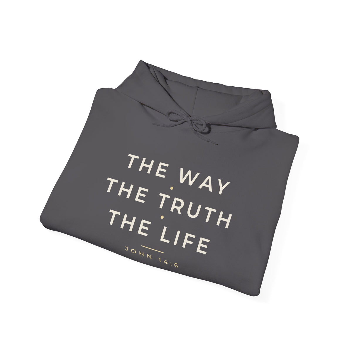 The Way The Truth The Life – John 14:6 Christian Hoodie | Heavy Blend Pullover