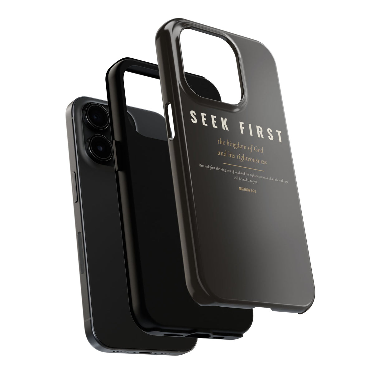 Seek First Phone Case | Matthew 6:33