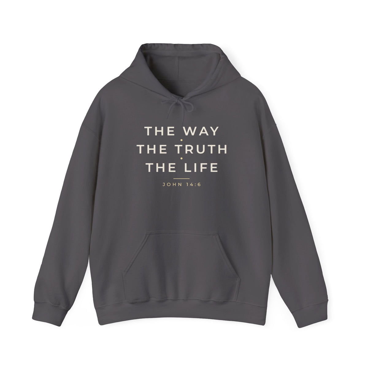 The Way The Truth The Life – John 14:6 Christian Hoodie | Heavy Blend Pullover