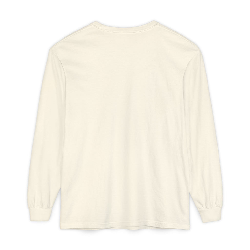 New Every Morning Lamentations 3:22-23 long sleeve tee in ivory, back mockup