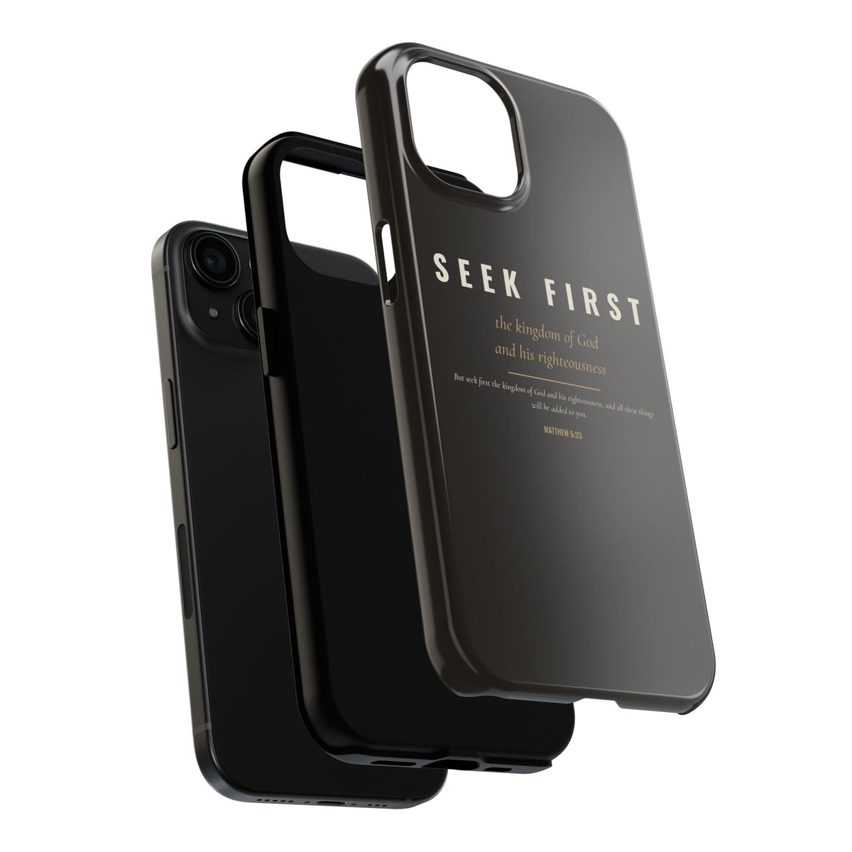 Seek First Phone Case | Matthew 6:33