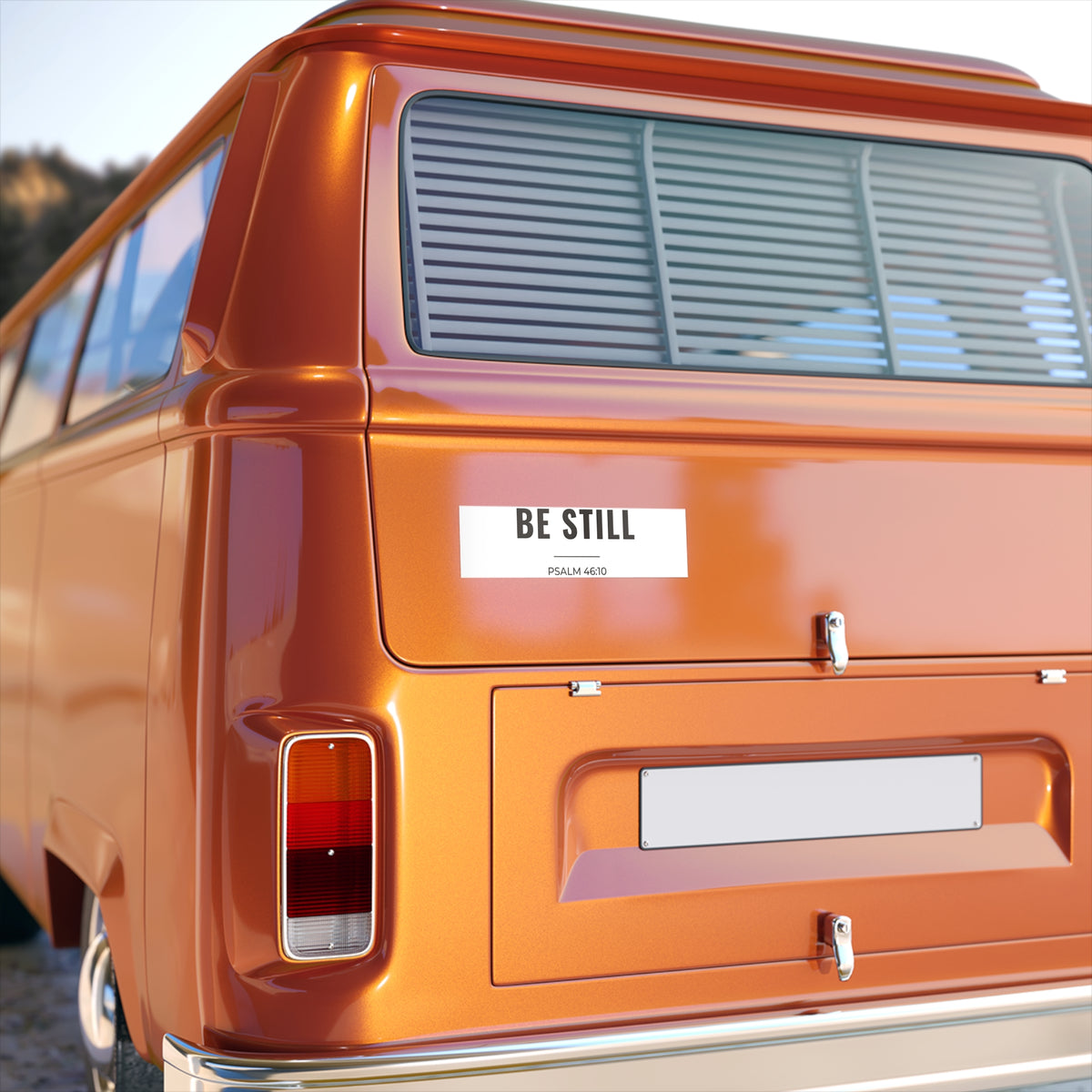 Be Still Car Decal | Psalm 46:10