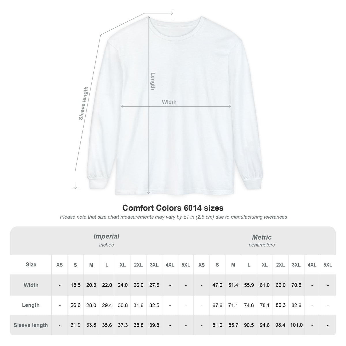 Faith Over Fear Long Sleeve Tee | 2 Timothy 1:7