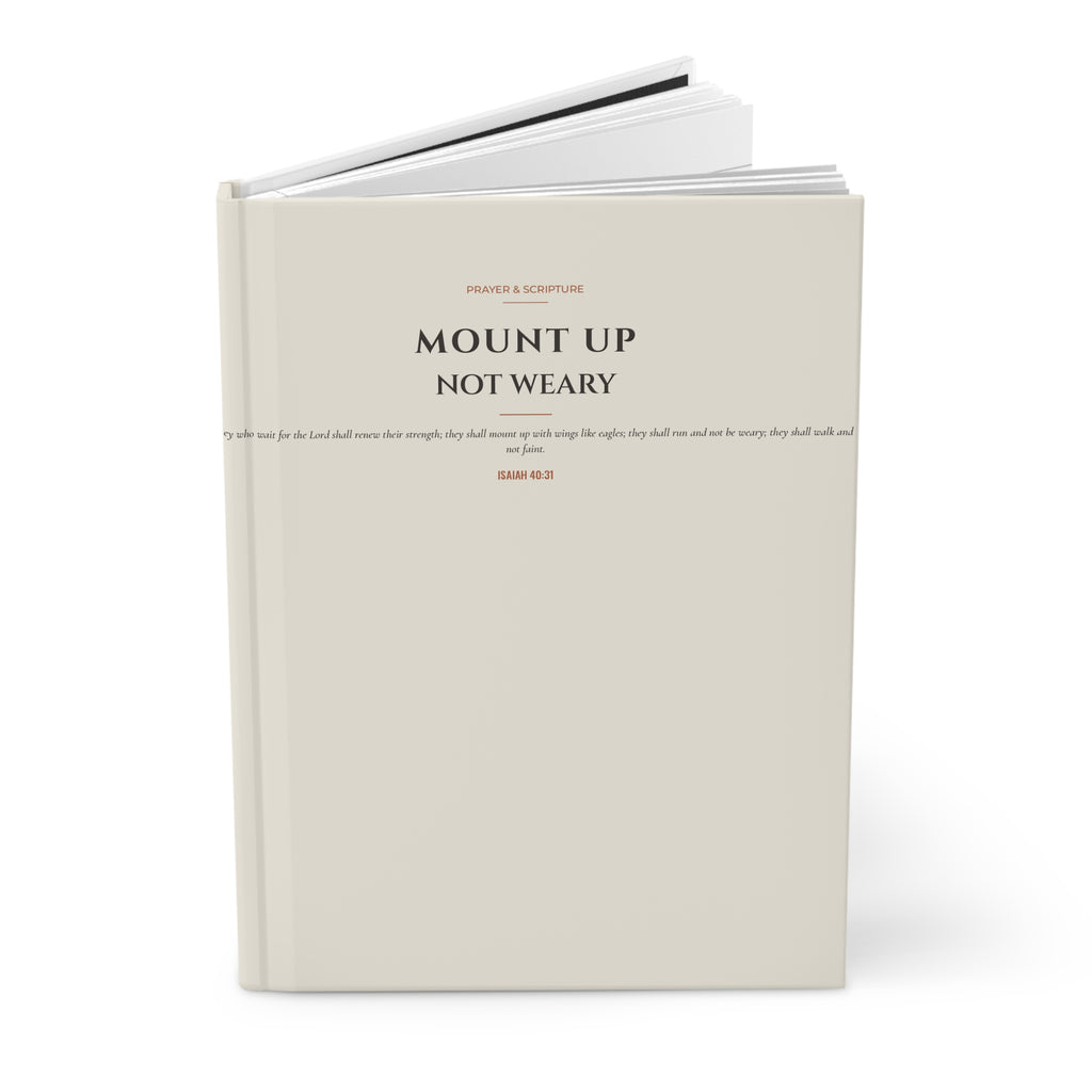 Mount Up / Not Weary Prayer Journal | Isaiah 40:31