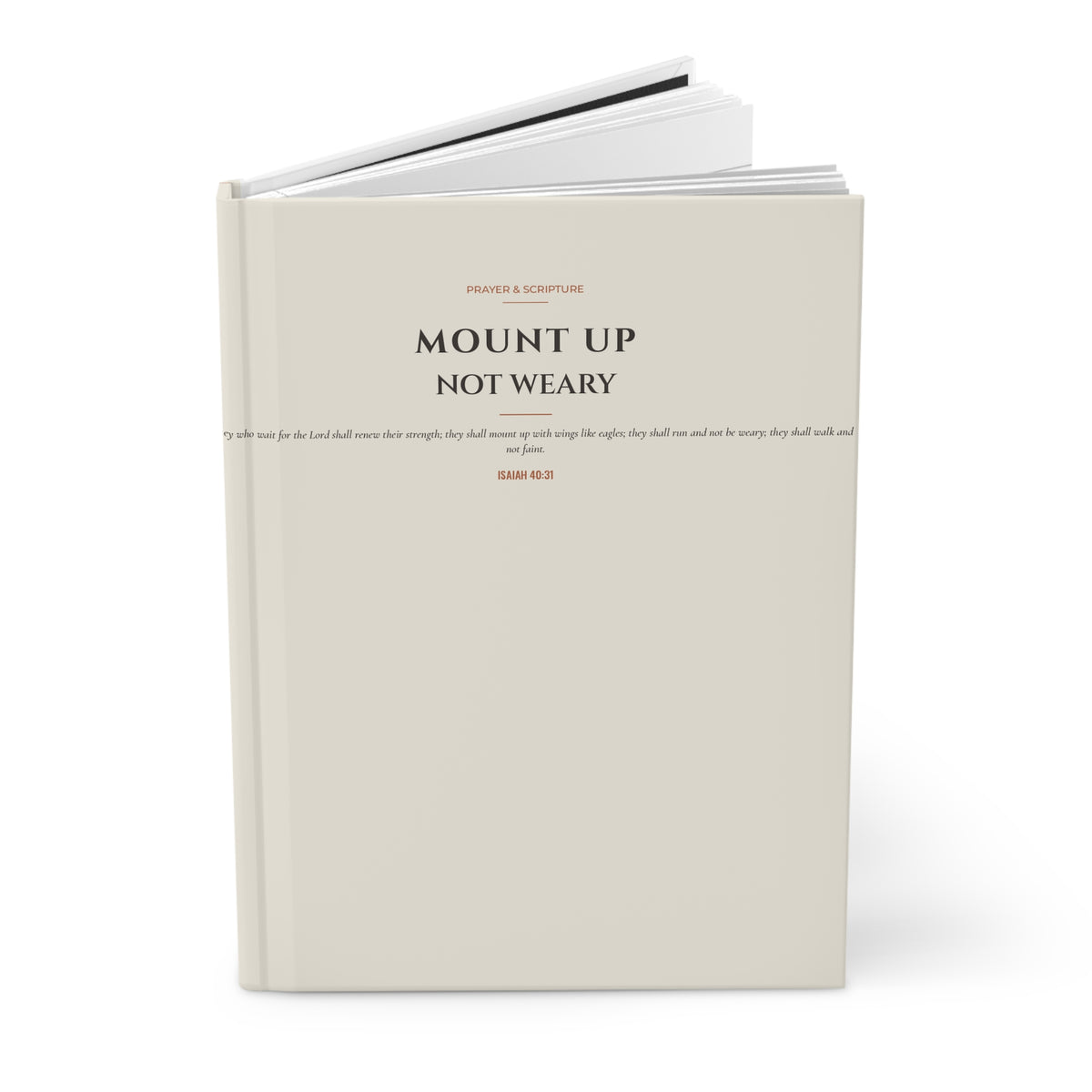Mount Up / Not Weary Prayer Journal | Isaiah 40:31