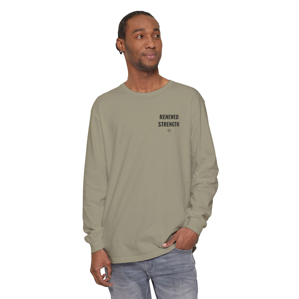 Faith Over Fear Long Sleeve Tee | 2 Timothy 1:7
