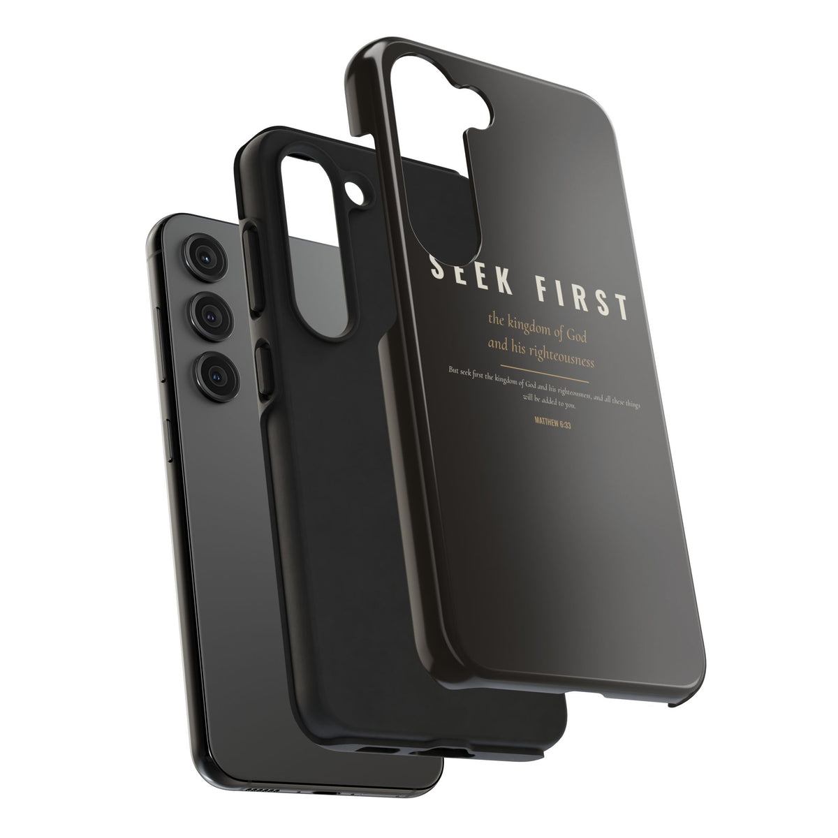 Seek First Phone Case | Matthew 6:33