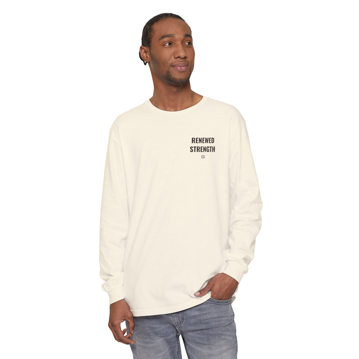 Faith Over Fear Long Sleeve Tee | 2 Timothy 1:7