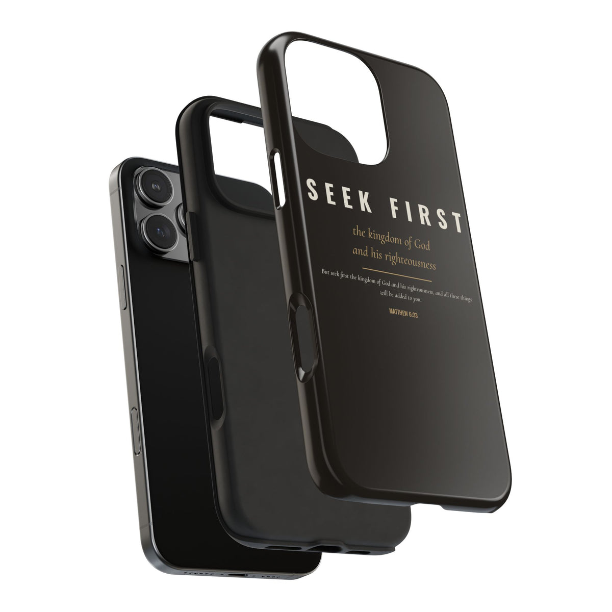 Seek First Phone Case | Matthew 6:33