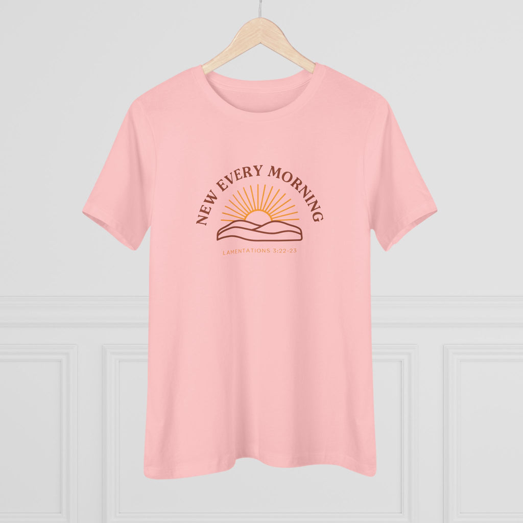 New Every Morning Women's Tee | Lamentations 3:22-23
