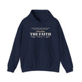 Kept the Faith 2 Timothy 4:7 hoodie in Navy, front mockup