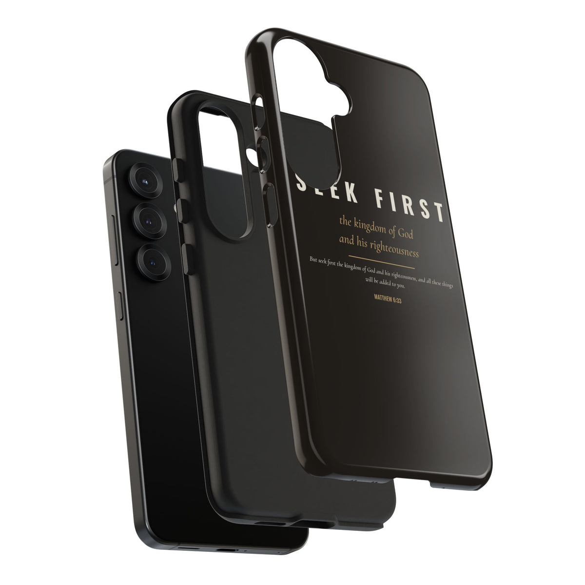 Seek First Phone Case | Matthew 6:33