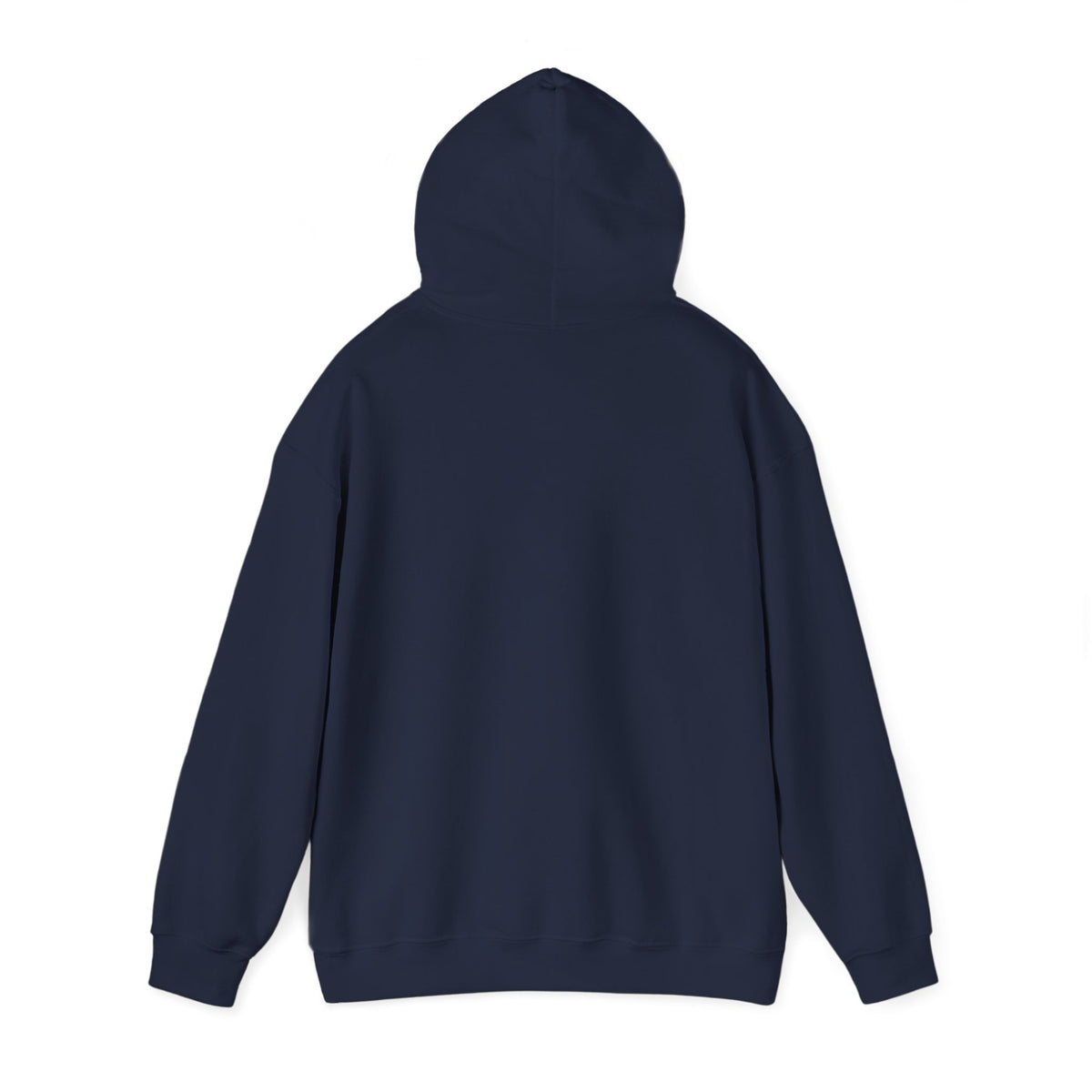 Walk by Faith 2 Corinthians 5:7 hoodie in navy, back mockup