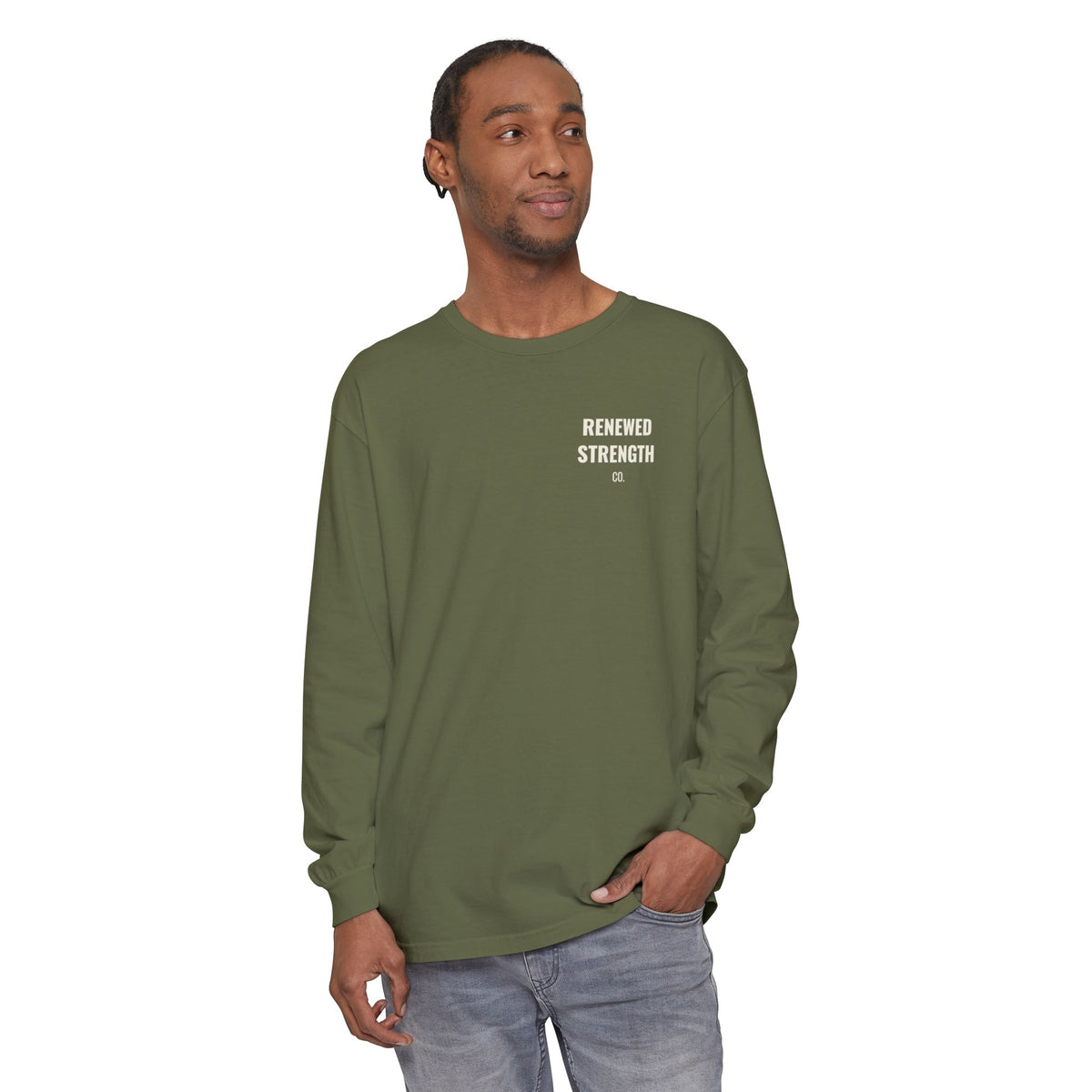 Faith Over Fear Long Sleeve Tee | 2 Timothy 1:7