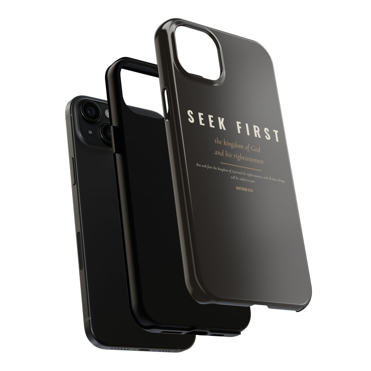 Seek First Phone Case | Matthew 6:33
