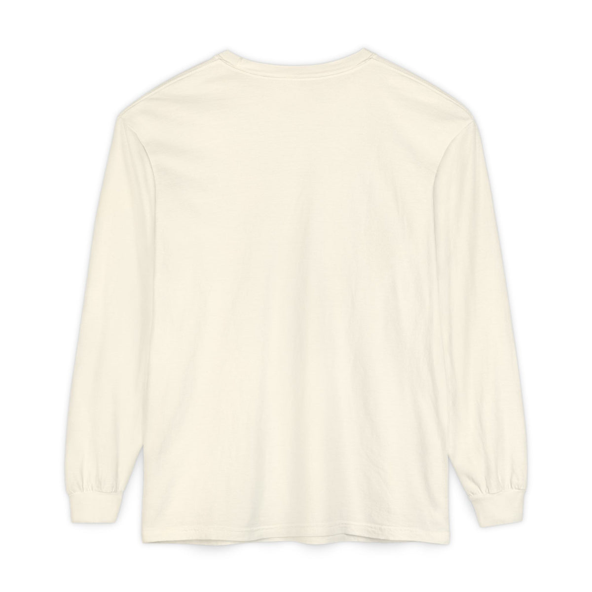 Grace Upon Grace John 1:16 long sleeve tee in ivory, back mockup