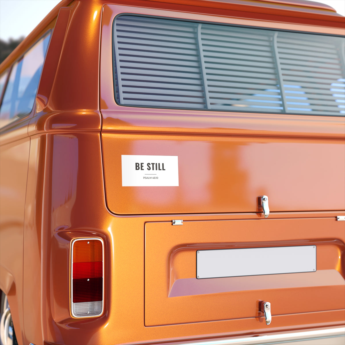 Be Still Car Decal | Psalm 46:10