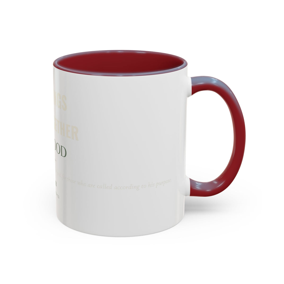 All Things Work Together – Accent Faith Mug