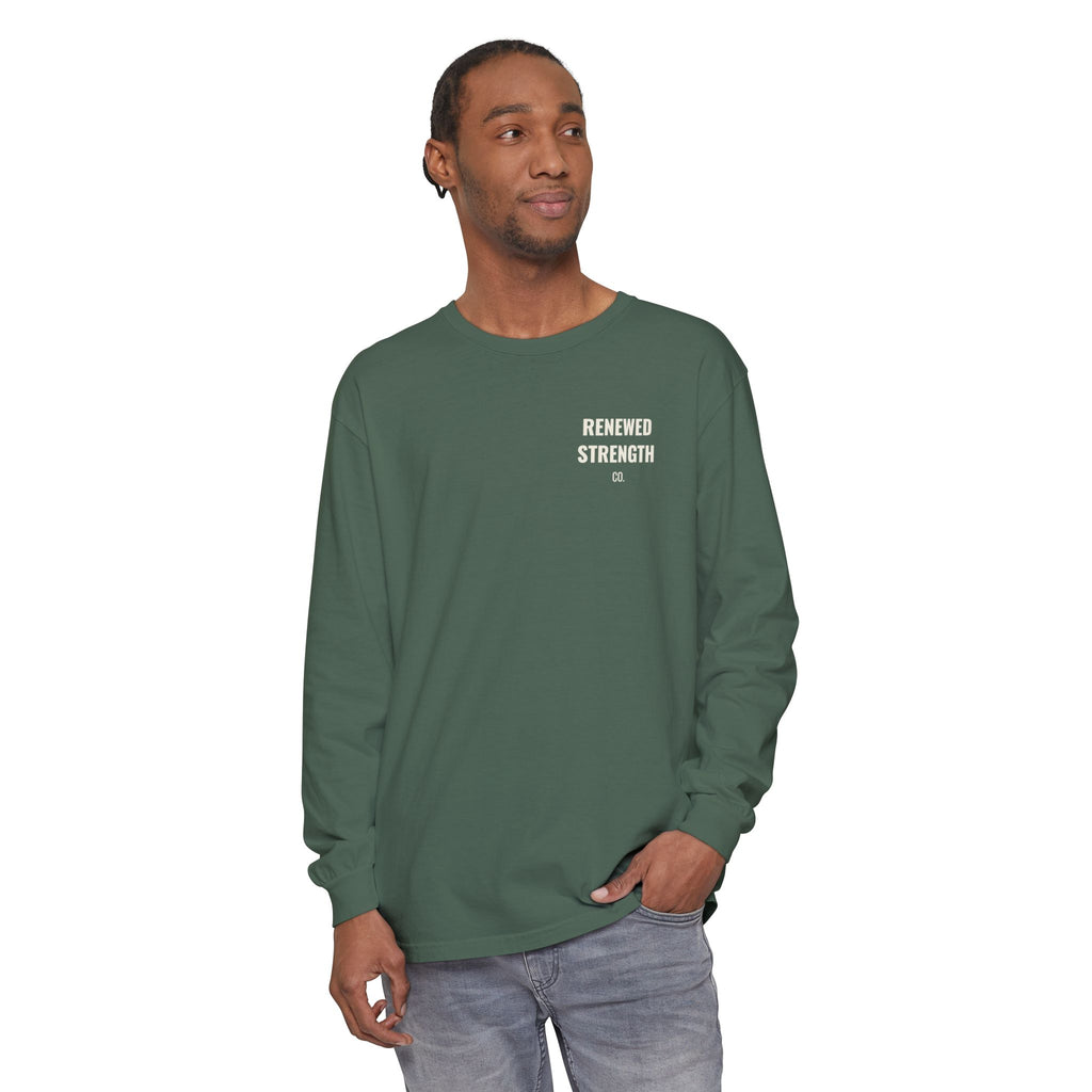 Faith Over Fear Long Sleeve Tee | 2 Timothy 1:7