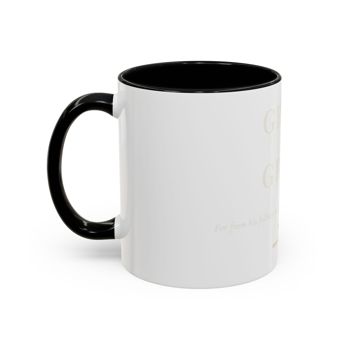 Grace Upon Grace – Accent Faith Mug